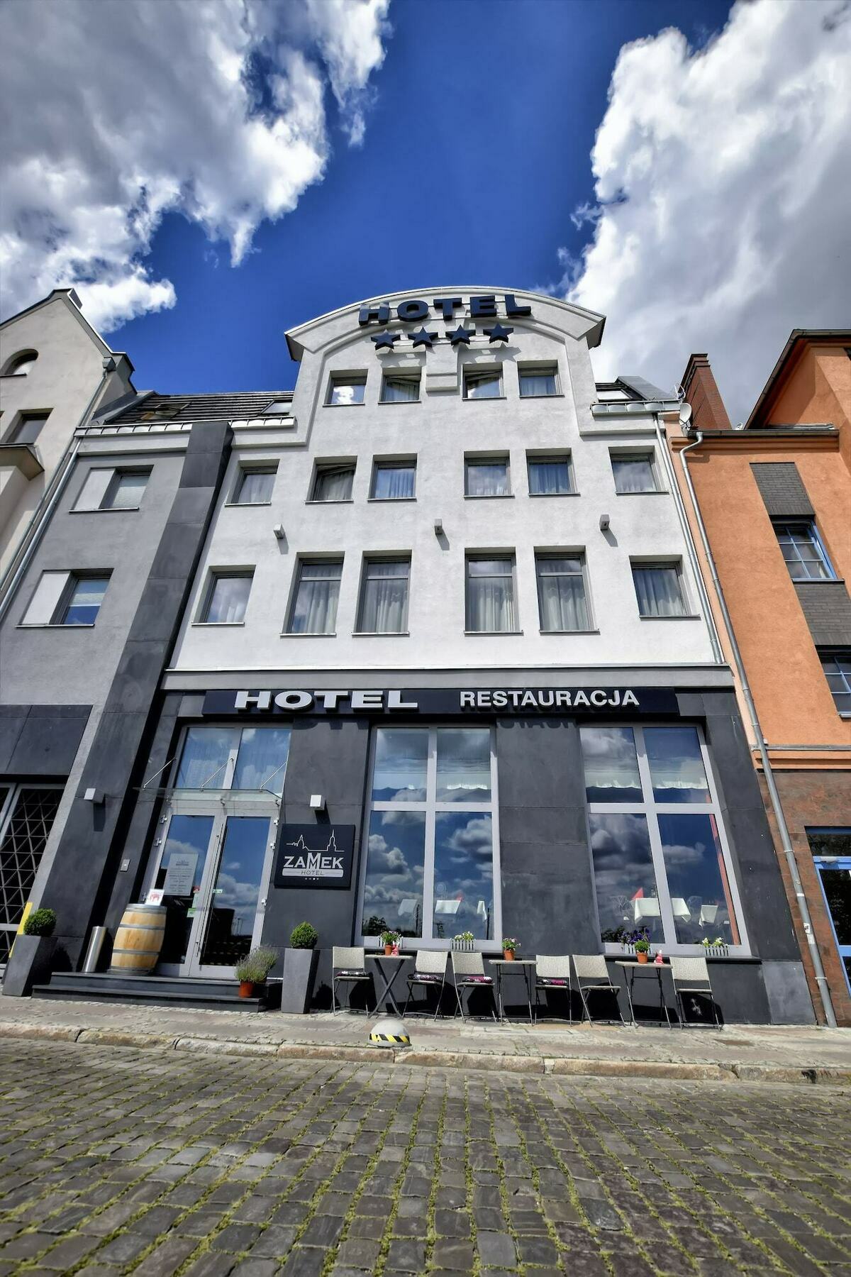 Hotel Zamek Centrum Szczecin Bagian luar foto